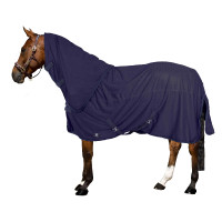 Capa anti-moscas com proteção de pescoço removível Imperial Riding Reese Azul-marinho