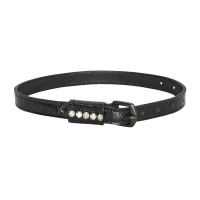 Tiras de esporas Imperial Riding Walker glam Kids Preto / croco preto