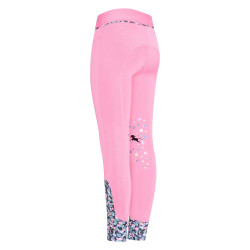 Legging de equitação Imperial Riding Tibby KneeGrip Rosa choque