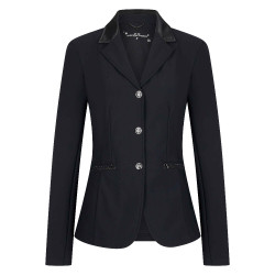Casaco de competição Imperial Riding Vive Capone Preto / bronze canhão