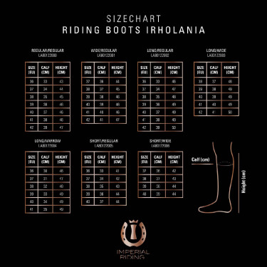 Botas de equitação Imperial Riding Olania Longas/Largas Botas de equitação Imperial Riding Olania Longas/Largas