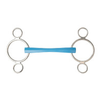 Mordedor ajustável Metalab Flexi 3 argolas Azul