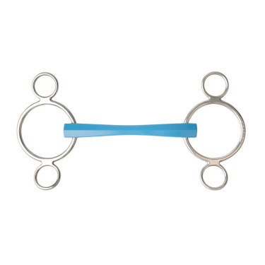 Mordedor ajustável Metalab Flexi 3 argolas Mordedor ajustável Metalab Flexi 3 argolas