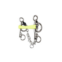 Mors pelham Metalab Flexi Soft reto hastes curtas Verde Mors pelham Metalab Flexi Soft reto hastes curtas Verde