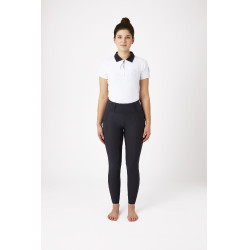 Leggings de equitação com passantes para cinto Gia feminino B Vertigo Azul-marinho escuro