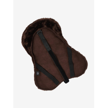 Capa de assento LeMieux Simuwool Castanho Capa de assento LeMieux Simuwool Castanho