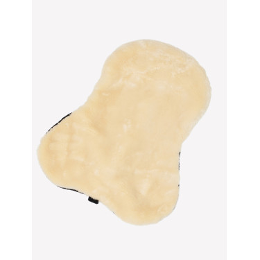 Capa de assento LeMieux Simuwool Natural Castanho