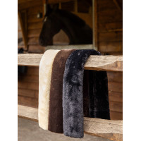 Capa de peitoral LeMieux Simuwool Castanho
