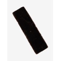 Capa de cilha de adestramento LeMieux Simuwool de enfiar Preto