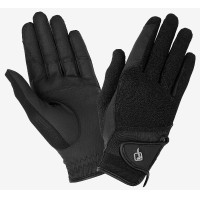 Luvas de equitação LeMieux Pro Mesh Preto Luvas de equitação LeMieux Pro Mesh Preto