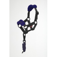 Cabeçada de passeio para brinquedo Mini Pônei LeMieux Azul tinta