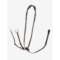 Martingal com argolas Kudos LeMieux Preto / prata Martingal com argolas Kudos LeMieux Preto / prata