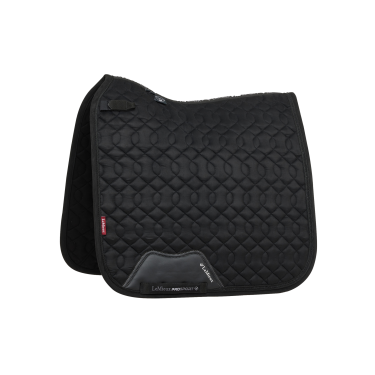 Tapete LeMieux Crystal Suede Dressage Preto Tapete LeMieux Crystal Suede Dressage Preto