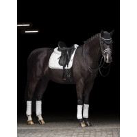 Tapete LeMieux Crystal Suede Dressage Preto Tapete LeMieux Crystal Suede Dressage Preto