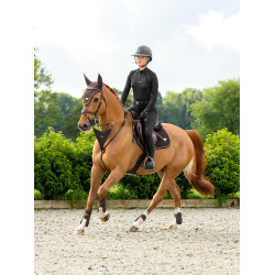 Tapete LeMieux Puissance Camurça Close Contact Quadrado Castanho Tapete LeMieux Puissance Camurça Close Contact Quadrado Castanho