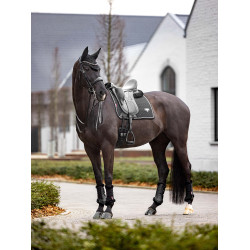 Tapete LeMieux Puissance Camurça Dressage Square Preto