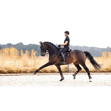 Tapete LeMieux Puissance Camurça Dressage Square Castanho Tapete LeMieux Puissance Camurça Dressage Square Castanho