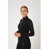 Top funcional de manga comprida Luminox Horze feminino Preto Top funcional de manga comprida Luminox Horze feminino Preto