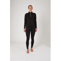 Top funcional de manga comprida Luminox Horze feminino Preto Top funcional de manga comprida Luminox Horze feminino Preto