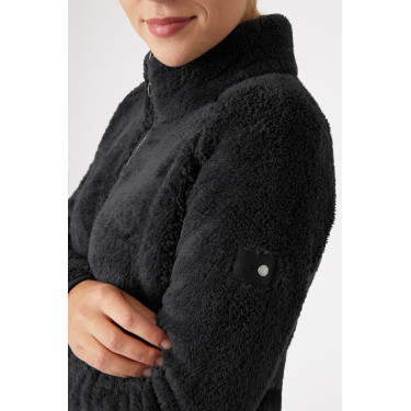 Casaco polar de ursinho Merida Horze feminino Preto Casaco polar de ursinho Merida Horze feminino Preto