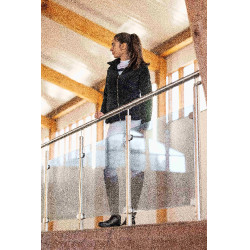 Casaco polar de ursinho Merida Horze feminino Preto Casaco polar de ursinho Merida Horze feminino Preto