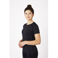 T-shirt funcional Lucy feminino Horze Marinho escuro Azul T-shirt funcional Lucy feminino Horze Marinho escuro Azul