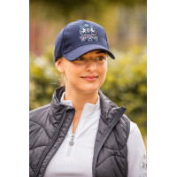 Boné com Logotipo B Vertigo Azul-marinho escuro