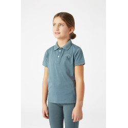 Polo funcional Rae Horze infantil Azul gobelin Polo funcional Rae Horze infantil Azul gobelin