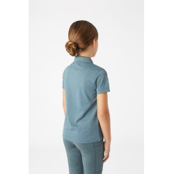 Polo funcional Rae Horze infantil Azul gobelin Polo funcional Rae Horze infantil Azul gobelin