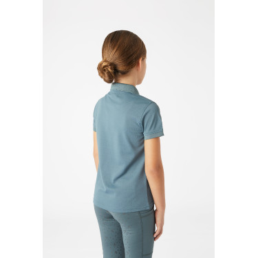 Polo funcional Rae Horze infantil Azul gobelin Polo funcional Rae Horze infantil Azul gobelin