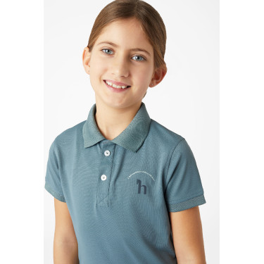 Polo funcional Rae Horze infantil Azul gobelin Polo funcional Rae Horze infantil Azul gobelin