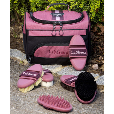 Bolsa de limpeza LeMieux ProKit Lite Grooming Orquídea rosa Bolsa de limpeza LeMieux ProKit Lite Grooming Orquídea rosa