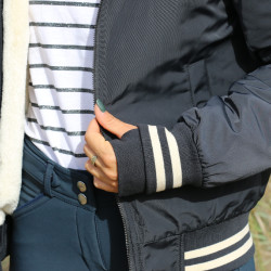 Bombers Pénélope Lyon Marinho / branco sujo Azul-marinho Bombers Pénélope Lyon Marinho / branco sujo Azul-marinho