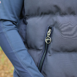 Colete acolchoado sem mangas Pénélope Sonia Azul-marinho