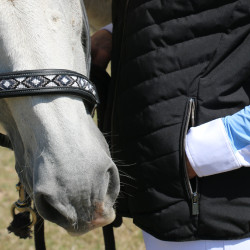 Colete sem mangas Longueil Paddock Sports Preto Colete sem mangas Longueil Paddock Sports Preto