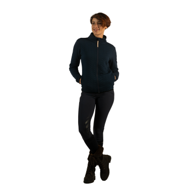 Polaire technique femme Aura Flags & Cup Bleu marine
