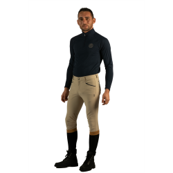 Pólo técnico respirável masculino Sampio Flags & Cup