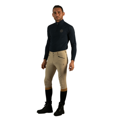 Pólo técnico respirável masculino Sampio Flags & Cup