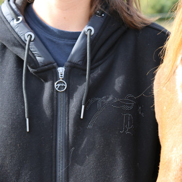 Moletom Fluore Pénélope Preto Moletom Fluore Pénélope Preto