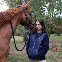 Anorak Equithème Celia Azul-marinho