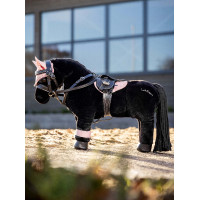 Martingale para brinquedo Mini Pônei LeMieux Preto Martingale para brinquedo Mini Pônei LeMieux Preto