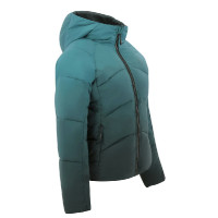 Casaco acolchoado Equithème Laura infantil Turquesa Azul Casaco acolchoado Equithème Laura infantil Turquesa Azul