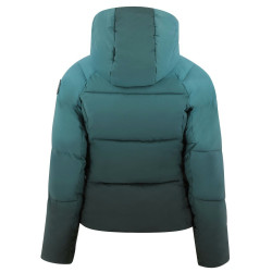 Casaco acolchoado Equithème Laura infantil Turquesa Azul Casaco acolchoado Equithème Laura infantil Turquesa Azul
