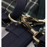 Cobertura Horseware Rhino Wug Vari-Layer 250g Verde aos quadrados / verde