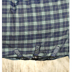 Cobertura Horseware Rhino Wug Vari-Layer 450g Verde aos quadrados / azul-marinho Cobertura Horseware Rhino Wug Vari-Layer 450g Verde aos quadrados / azul-marinho