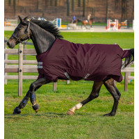 Capa Horseware Amigo Hero Ripstop Turnout forrada com polar 50g Figo / figo Bord&amp;ocirc;