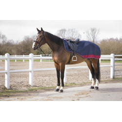 Cobre-rins Equithème Tyrex 1200D forrado com polar Cobre-rins Equithème Tyrex 1200D forrado com polar