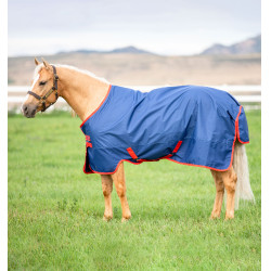 Cobertura Horseware Mio 200g 600D Azul escuro / azul escuro / vermelho Cobertura Horseware Mio 200g 600D Azul escuro / azul escuro / vermelho