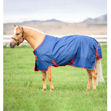 Cobertura Horseware Mio 200g 600D Azul escuro / azul escuro / vermelho Cobertura Horseware Mio 200g 600D Azul escuro / azul escuro / vermelho