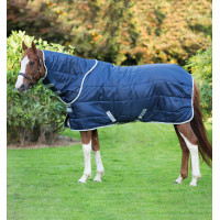 Manta Horseware Amigo Insulator Plus 200g com pescoceira Marinho / prateado